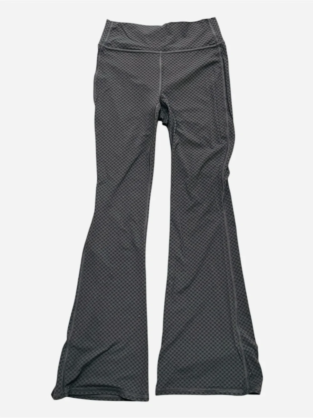 All In Motion L(10/12) High Rise Flare Leggings houndstooth